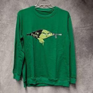 Green Graphic Sweatshirt